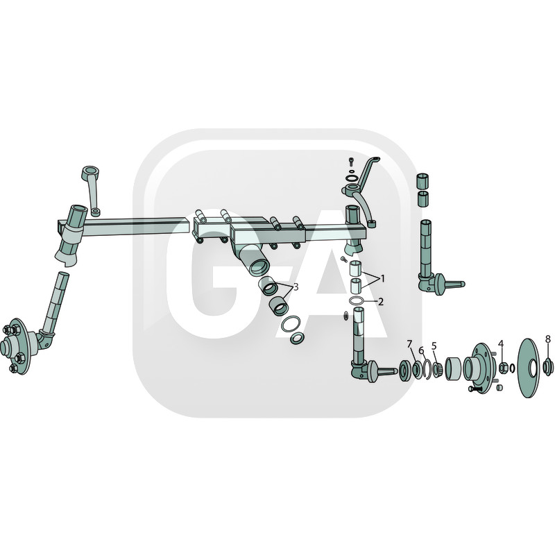 Pochette joints tracteur Eicher